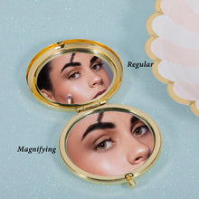Load image into Gallery viewer, NUBARKO Stocking Stuffers for Women for Daughter Friends Makeup Mirror Birthday Compact Mirror Gifts for Girls Daughter Mom Female Inspirational Valentines Ideas for Wife Girlfriend BFF Her
