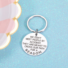 Load image into Gallery viewer, NUBARKO Coworker Leaving Gifts Keychain for Colleague Boss Friend Farewell Birthday Retirement Appreciation Present for Women Men Goodbye Going Away Friendship Memorial Keyring for Him Her
