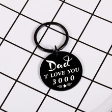 Load image into Gallery viewer, Dad Gifts from Son Daughter, Father&#39;s Day Birthday Gift Keychain for Daddy Papa Father-in-law, Wedding Christmas Promotion Gift for Bonus Dad Stepdad from Girls Boys, Dad I Love You Gift Farewell
