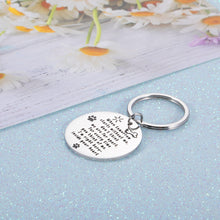 Load image into Gallery viewer, Pet Memorial Keychain for Dog Cat Owner Loss of Pet Memorial Gifts Pet Remembrance Jewelry Puppy Cat Sympathy Gift Dog Remembrance for Women Men Him Her Dog Lovers Stainless Steel Pet Loss Keyring
