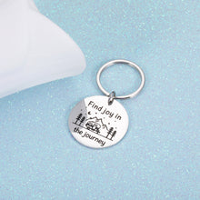Load image into Gallery viewer, Camper Accessories Gifts for Travel Trailers Enjoy Retirement Keyring for Boss Teacher Coworker Gift Camping Lovers RV Travelers Charm for Men Women Birthday Graduation Gifts Friends Son Daughter
