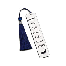 Load image into Gallery viewer, Inspirational Bookmark Gifts with Tassel for Women Men Graduation Birthday Appreciation Christmas Gift for Teacher Students Classmates Book Lovers Back to School Going Away Present for Him Her
