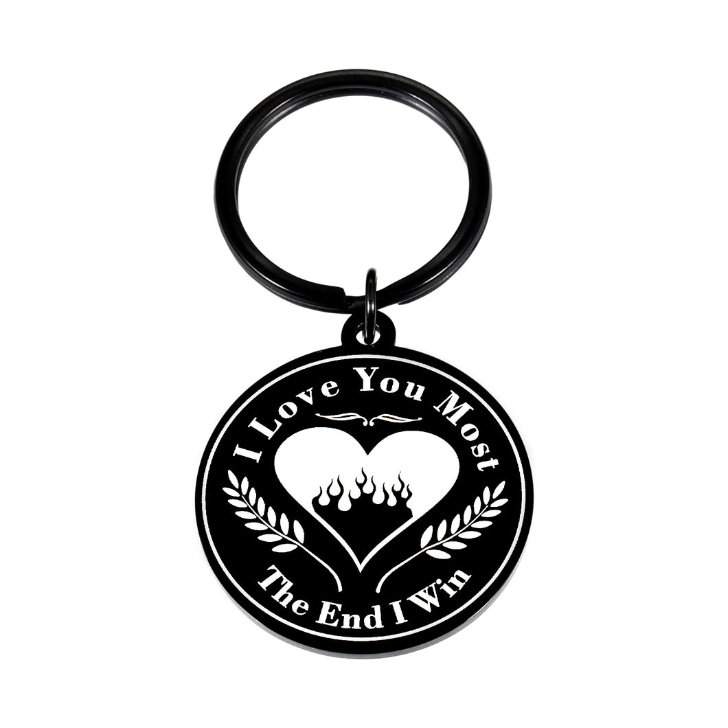 Husband Wife Anniversary Gifts Sweet Wedding Keychain Gift for Boyfriend Girlfriend Valentines Day Keyring for Hubby Fiance Fiancée Soulmate Lover Stocking Stuffer for Couple Him Her Women Men
