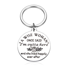 Load image into Gallery viewer, Funny Retirement Appreciation Gift for Women Wife Mom Grandma from Husband Daughter Birthday Christmas Keychain Gift for Coworker Boss Nurse Teachers Retirees Colleagues Best Friend BFF Bestie
