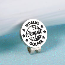 Load image into Gallery viewer, Appreciation Coworker Coach Golf Ball Marker Hat Clip Gift for Men Colleague Novelty Golf Gift for Golfer Boss Golf Lovers Christmas Birthday Thanksgiving for Office Friends Partner Golfing Tool
