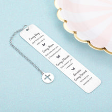 Load image into Gallery viewer, Stocking Stuffers for Teens Girls Inspirational Gifts for Women Men Christmas Gifts for Son Daughter Girlfriend First Communion Christening Bookmark Gifts for Goddaughter Godson Gift for Friends Her
