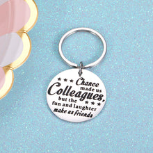 Load image into Gallery viewer, Coworker Appreciation Gifts Retirement Keychain for Women Men Colleague Boss Teacher Coach Birthday Leaving Going Away Farewell Keyring for Her Him Mentor Leader Best Friend
