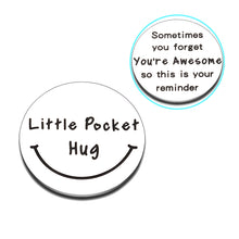 Load image into Gallery viewer, Pocket Hug Token Keepsake for Son Daughter from Dad Mom Isolation Lockdown Social Distancing Love Gift Miss You Note Double-Sided Inspirational Gifts for Him Her Birthday Christmas Gift Women Men
