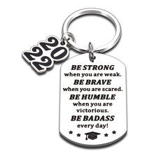 Load image into Gallery viewer, Inspirational Keychain Gift for Son Daughter Students Back to School Birthday Christmas Gift for Teens Boys Girls 5th 8th Grade Gift for Kids from Mom Dad New Beginning Unique Graduation Gift Idea
