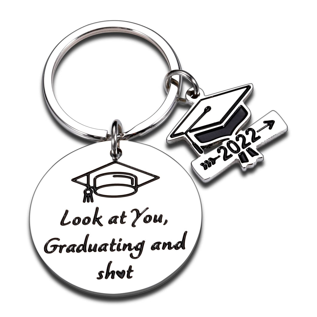 Funny Keychain Gift for Women Men Boy Girl Back to School Birtday Christmas Gift for Teenagers Son Daughter Law Medical School Gift for 2022 Grads Students Gift in Bulk from Teacher Coach Graduation