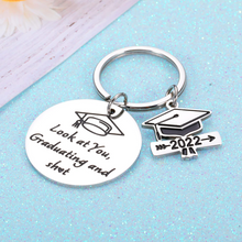 Load image into Gallery viewer, Funny Keychain Gift for Women Men Boy Girl Back to School Birtday Christmas Gift for Teenagers Son Daughter Law Medical School Gift for 2022 Grads Students Gift in Bulk from Teacher Coach Graduation
